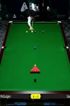 2025斯诺克沙特大师赛第一轮(144进112)罗比·麦奎根1-4高阳20250808