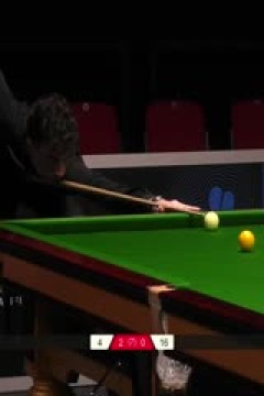 2025斯诺克北爱尔兰公开赛资格赛第二轮龙泽煌4-2利亚姆·普伦20250907