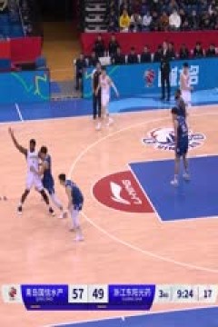 CBA常规赛第18轮 青岛国信水产VS浙江东阳光药 20231218(郭知昊)
