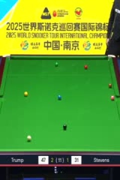 2025斯诺克国际锦标赛64进32贾德·特鲁姆普6-3马修·史蒂文斯20251103