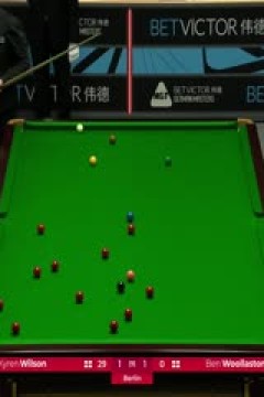 2024斯诺克德国大师赛凯伦·威尔逊5-1本·沃拉斯顿20240131