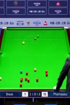 斯诺克世界公开赛第一轮卢卡·布雷切尔5-1马拉喀什20240318