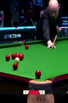 2025斯诺克英格兰公开赛64进32凯伦·威尔逊2-4罗比·威廉姆斯20250915