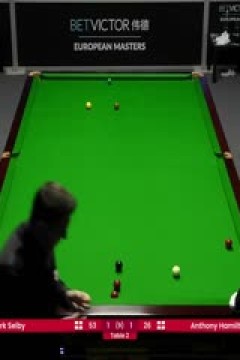 斯诺克安东尼·汉密尔顿1-5马克·塞尔比20230824