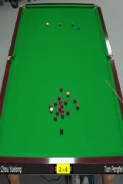 2024斯诺克德国大师赛周跃龙5-0田鹏飞20240130