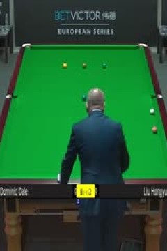 2023斯诺克德国大师赛资格赛多米尼克·戴尔0-5刘宏宇20231218