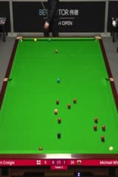 斯诺克山姆·克雷吉0-4迈克尔·怀特20230906(李照)