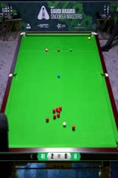 2025斯诺克沙特大师赛第三轮(80进48)侯赛因·瓦菲4-1朱利安·勒克莱20250811