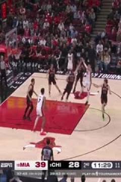 NBA附加赛 热火VS公牛 20250417