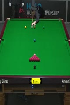 斯诺克世锦赛资格赛128进96黄佳浩6-3阿曼·伊克巴尔(第一阶段)20250407