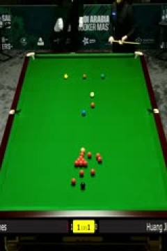 2025斯诺克沙特大师赛第三轮(80进48)杰克·琼斯4-1黄佳浩20250811