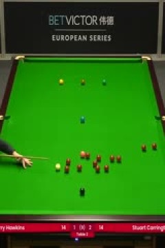 2023斯诺克德国大师赛资格赛巴里·霍金斯5-2斯图尔特·卡灵顿20231218