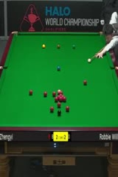 斯诺克世锦赛资格赛64进32范争一5-4罗比·威廉姆斯(第一阶段)20250413