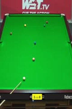 斯诺克江俊6-0丽贝卡·肯纳20231118