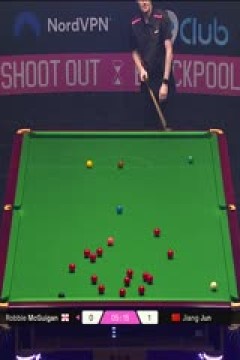 斯诺克单局限时赛128进64江俊1-32罗比·麦圭根20251210