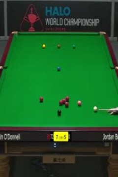 斯诺克世锦赛资格赛64进32马丁·奥德奈尔10-8乔丹·布朗(第二阶段)20250413