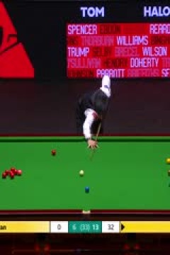 24-25赛季斯诺克世锦赛半决赛赵心童17-7罗尼·奥沙利文(第三阶段)20250503