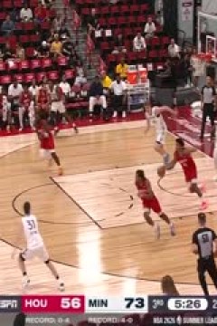 NBA夏季联赛 火箭VS森林狼 20250720