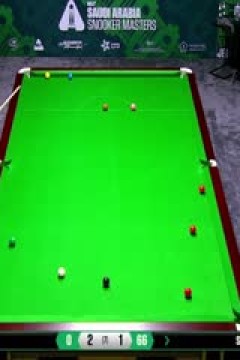 2025斯诺克沙特大师赛第三轮(80进48)庞俊旭4-2阿米尔·萨克霍什(秦正)20250811