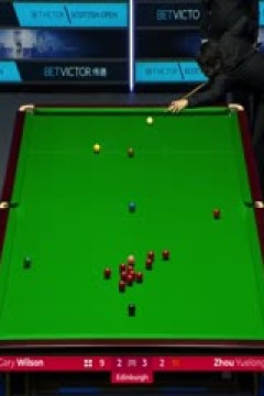 2023斯诺克苏格兰公开赛半决赛周跃龙5-6加里·威尔逊20231216