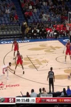 NBA常规赛 火箭VS鹈鹕 20231224