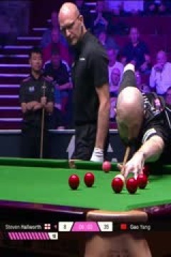 斯诺克单局限时赛128进64高阳48-18斯蒂芬·霍尔沃斯20251212