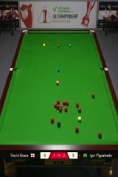 斯诺克英锦赛资格赛大卫·格雷斯1-6伊戈尔·费格雷多20251123