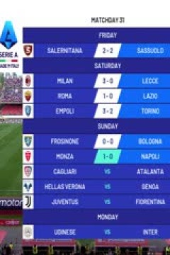 意甲联赛 蒙扎VS那不勒斯 20240407