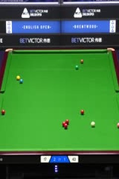 2025斯诺克英格兰公开赛16进8周跃龙4-2巴里·霍金斯20250918