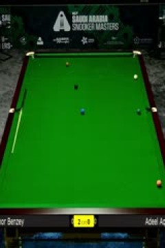 2025斯诺克沙特大师赛第一轮(144进112)康纳·本泽4-0阿迪尔·阿克杜斯20250808