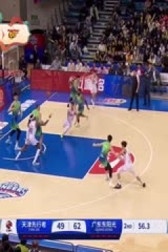 CBA常规赛第28轮 天津先行者VS广东东阳光 20250108