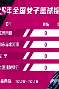 全国女子篮球锦标赛 山东赤水河酒VS辽宁大连体产 20251012