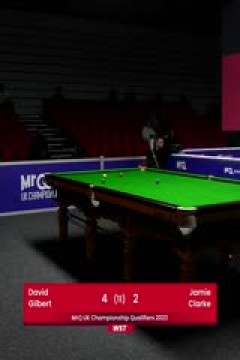 2023斯诺克英锦赛资格赛晋级轮大卫·吉尔伯特5-6詹姆·克拉克20231122
