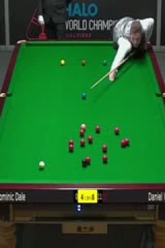 斯诺克世锦赛资格赛96进64及64进32多米尼克·戴尔4-10丹尼尔·威尔斯(第二阶段)20250413