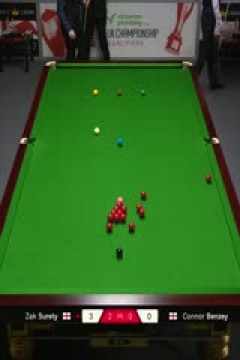 斯诺克英锦赛资格赛第二轮112进80扎克·舒尔第6-0康纳·本20251124
