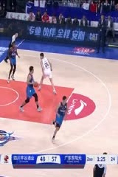 CBA常规赛第12轮 四川丰谷酒业VS广东东阳光 20241201
