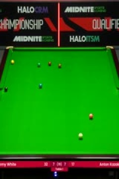 斯诺克世锦赛资格赛128进96吉米·怀特10-9安东·卡扎科夫(第二阶段)20250408