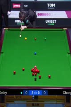 2025斯诺克英国公开赛16进8常冰玉0-4马克·塞尔比20250926
