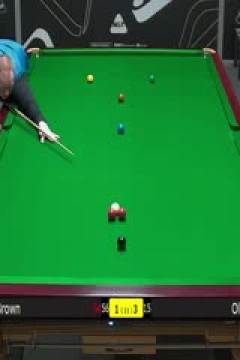 2025斯诺克国际锦标赛资格赛乔丹·布朗2-6奥利弗·莱恩斯20251002
