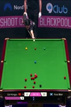 斯诺克单局限时赛64进32罗斯·缪尔65-60刘宏宇20251213