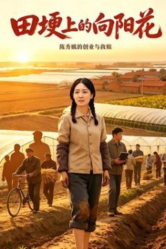 田埂上的向阳花